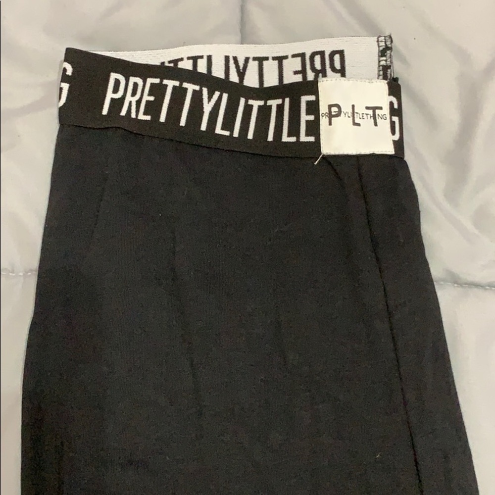 Pretty little thing high waisted black leggings